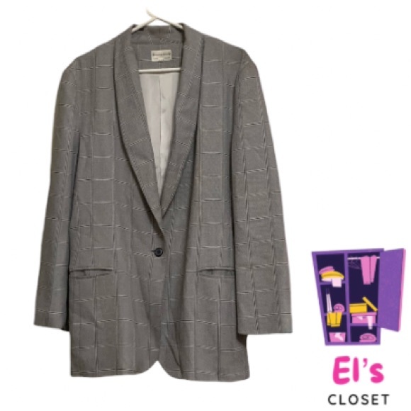 Stephy-Mode Off Shoulder Blazer Jacket - Picture 1 of 3